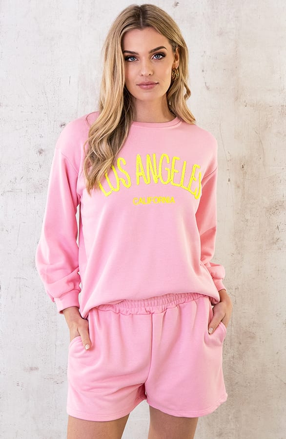 Los Angeles Comfy Short Roze – shoparchief, foto 2