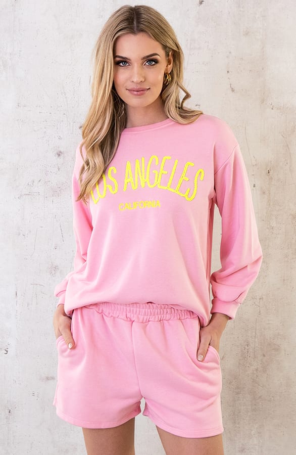 Los Angeles Comfy Trui Roze – shoparchief, foto 1