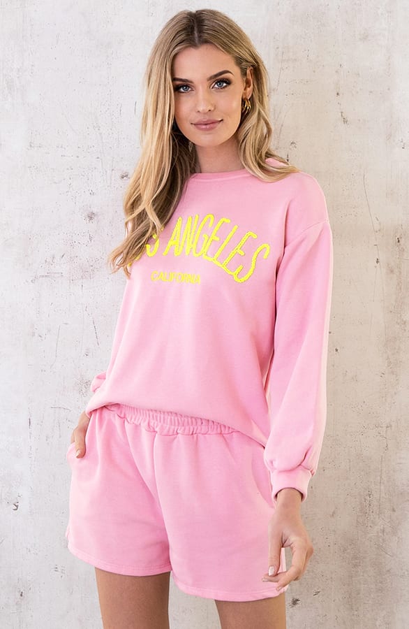 Los Angeles Comfy Trui Roze – shoparchief, foto 3