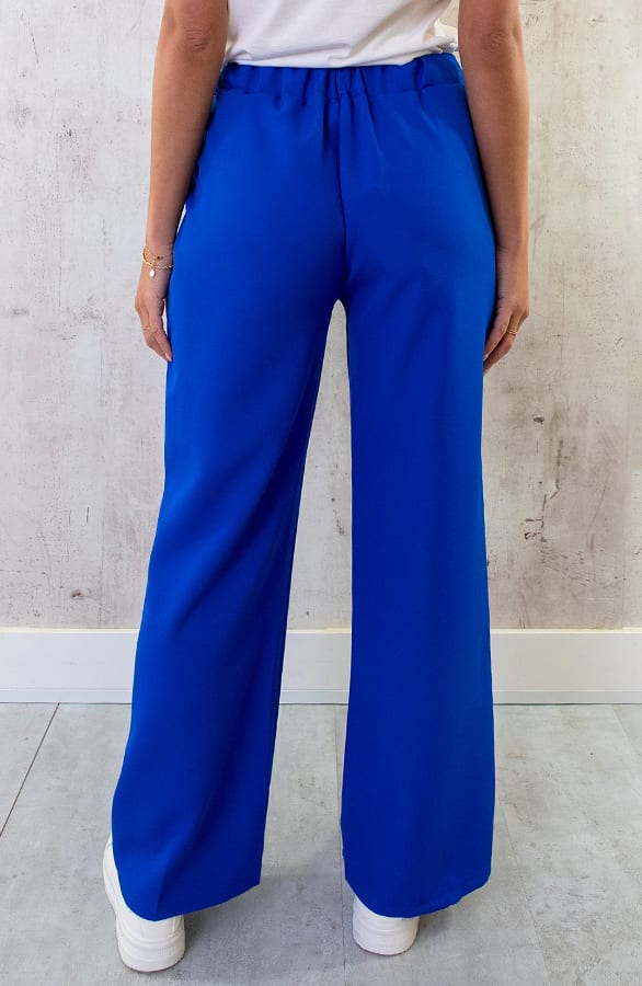 Palazzo Pants Dames Kobalt – shoparchief, foto 3