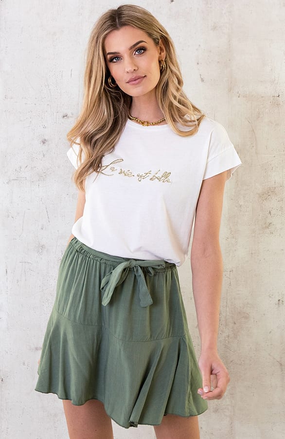 Skort Met Strik Army – shoparchief, foto 2