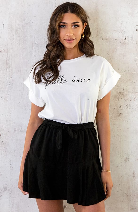 Skort Met Strik Zwart – shoparchief, foto 2