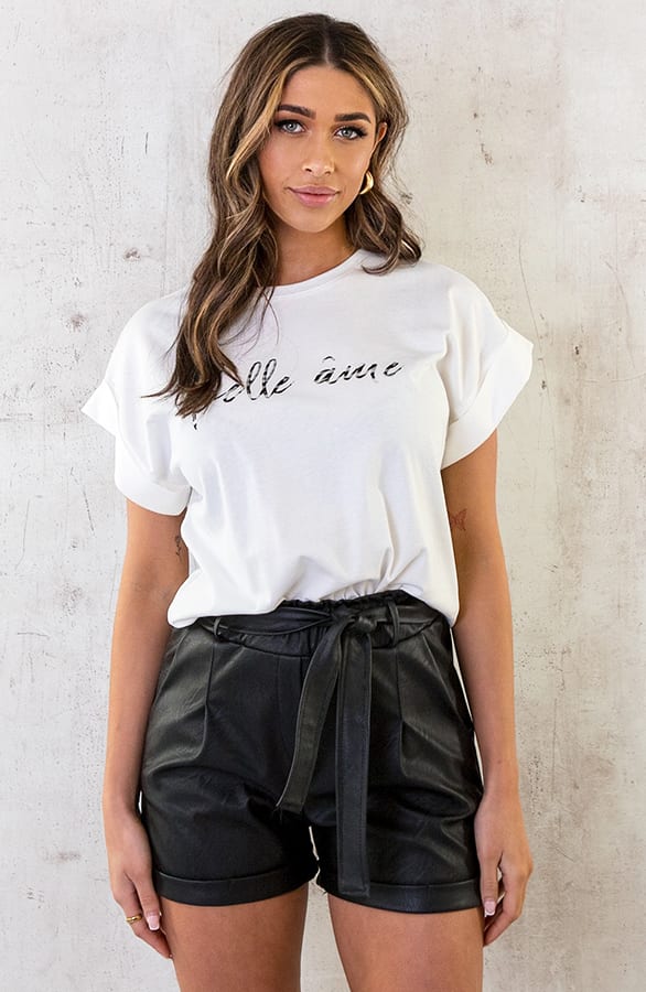 T-shirt Belle Ame Black – shoparchief, foto 1