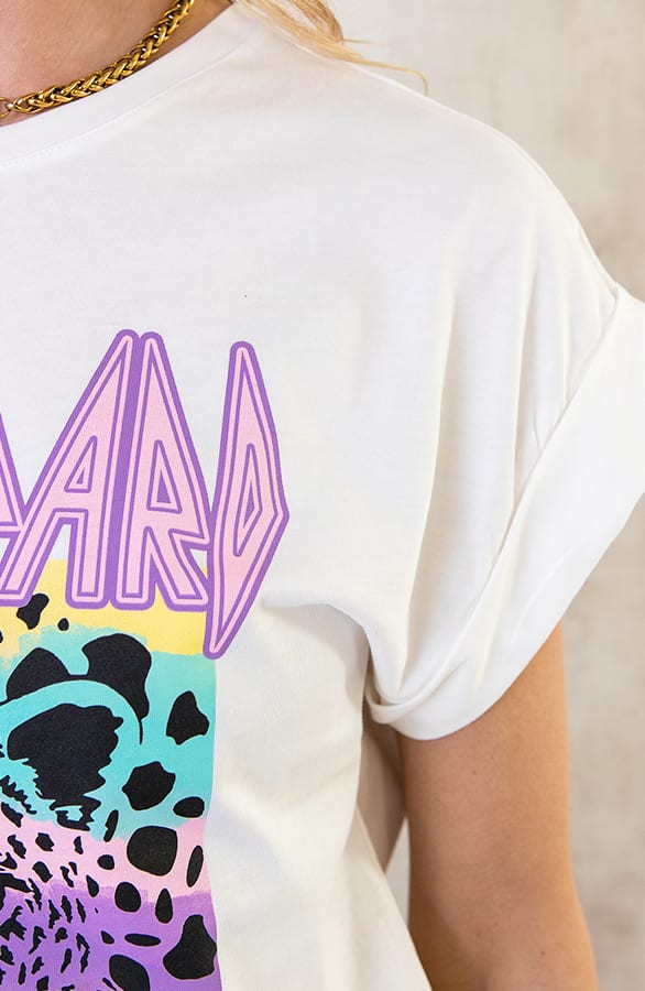 T-shirt Panther Lila – shoparchief, foto 4