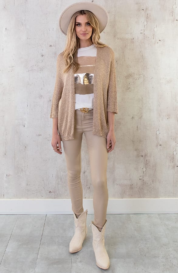 Vest Lurex Goud – shoparchief, foto 6