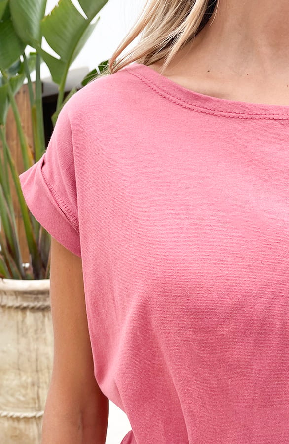 Femme Fatale Jurk Oud Roze – shoparchief, foto 5
