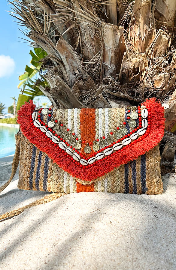 Ibiza Coins Bag Orange – shoparchief, foto 1