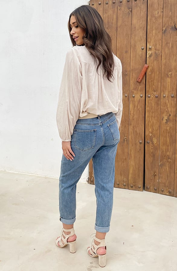 Mom Fit Jeans Light Blue, Shoparchiv, Foto 5
