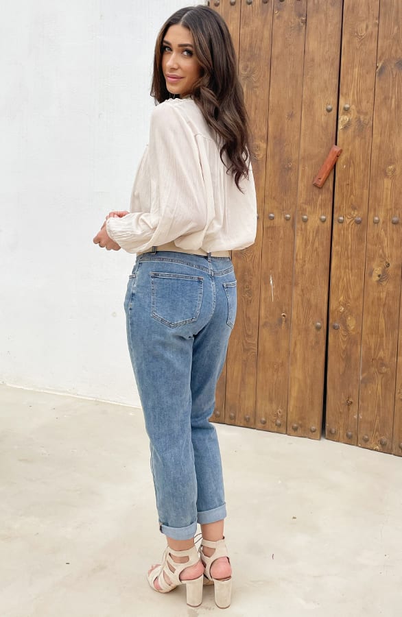 Mom Fit Jeans Light Blue, Shoparchiv, Foto 6