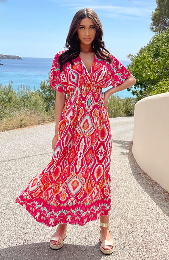 Maxi Dress Colorful, Kleider, Foto 1