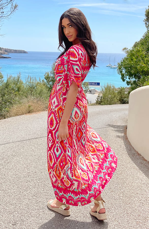 Maxi Dress Colorful, Kleider, Foto 4