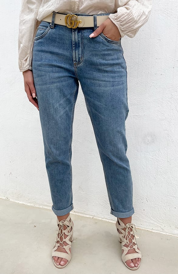 Mom Fit Jeans Light Blue, Shoparchiv, Foto 7