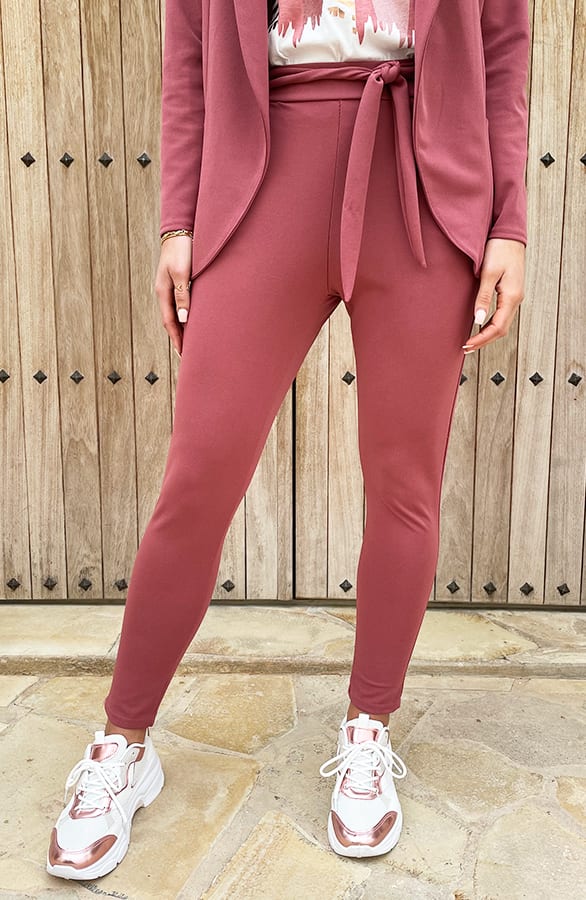 Strik Broek Basic Dust Roze – shoparchief, foto 1
