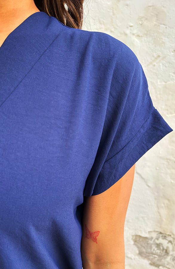 Palermo Pocket Jurk Marine – shoparchief, foto 9