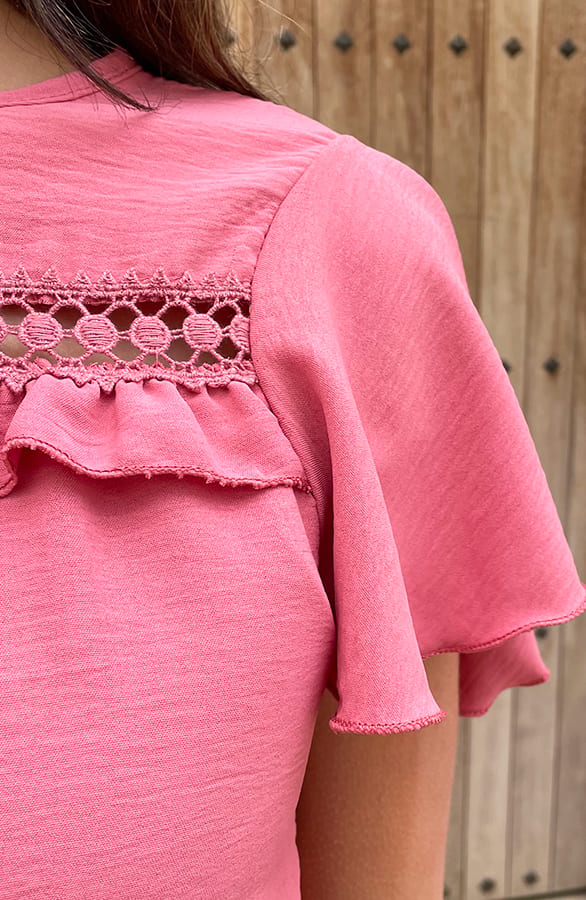 Puglia Dress Dust Roze – shoparchief, foto 7