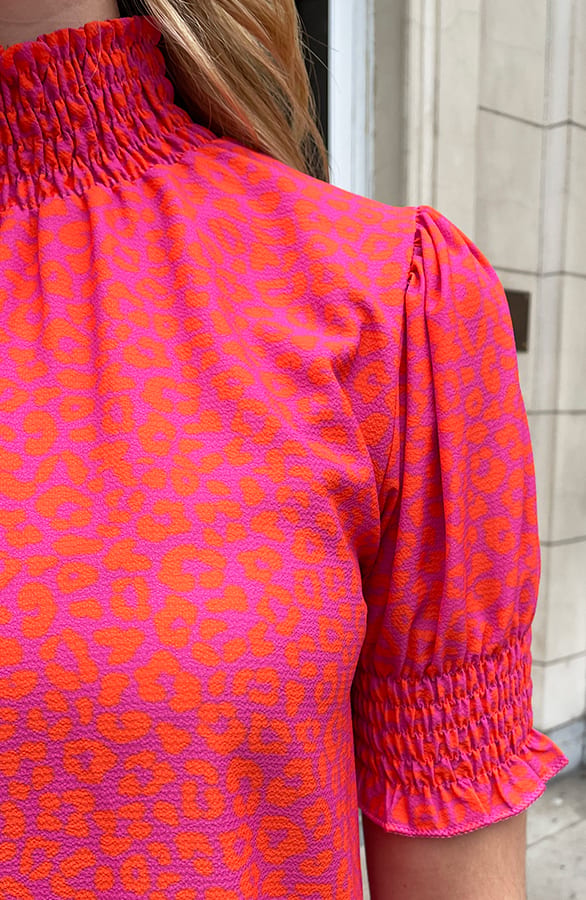 Col Top Leopard Roze Oranje – shoparchief, foto 11