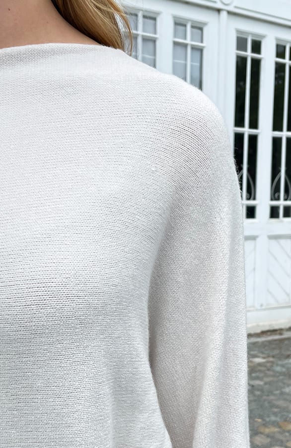 Oversized Soft Trui Light Beige – shoparchief, foto 4