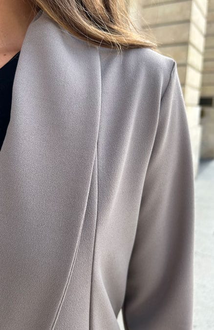Basic Blazer Taupe – shoparchief, foto 9