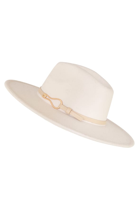 Fedora Hut Goldene Schnalle Beige, Shoparchiv, Foto 1