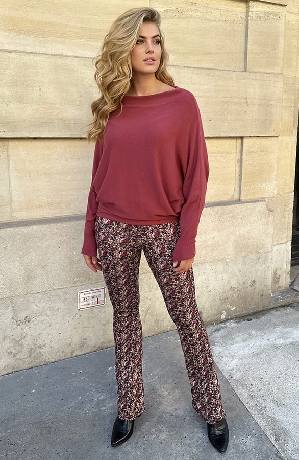 Oversized Soft Trui Dust Pink – shoparchief, foto 6