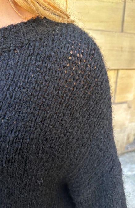 Soft Oversized Pullover Schwarz, Foto 5