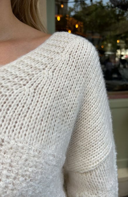 Ultra Oversized Soft Trui Light Beige – truien, foto 7