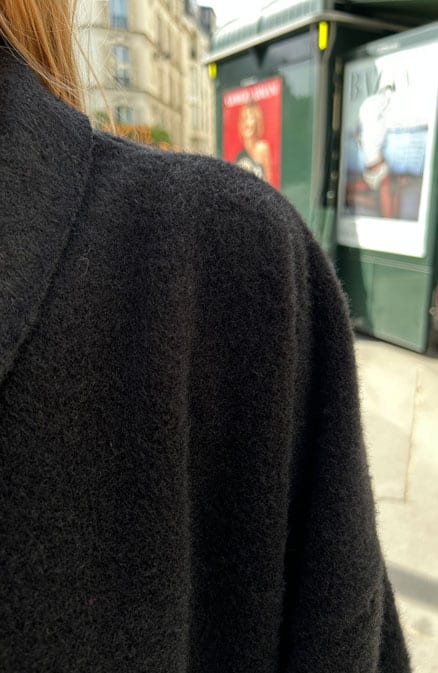 Ultra Soft Coat Classic Zwart – shoparchief, foto 10