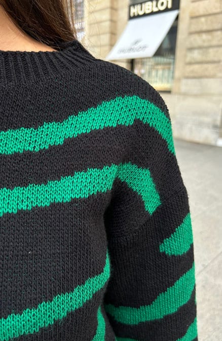 Zebra Trui Bright Green – shoparchief, foto 6