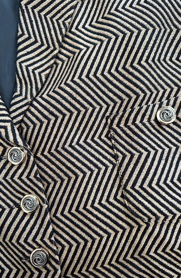 Bouclé Gilet Zigzag – vesten, foto 9