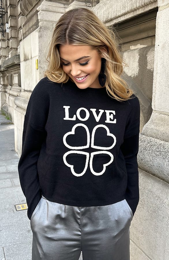 Limited Love Sweater Zwart – shoparchief, foto 6