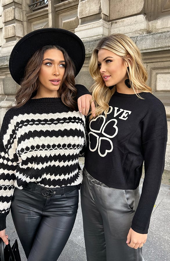 Limited Love Sweater Zwart – shoparchief, foto 7