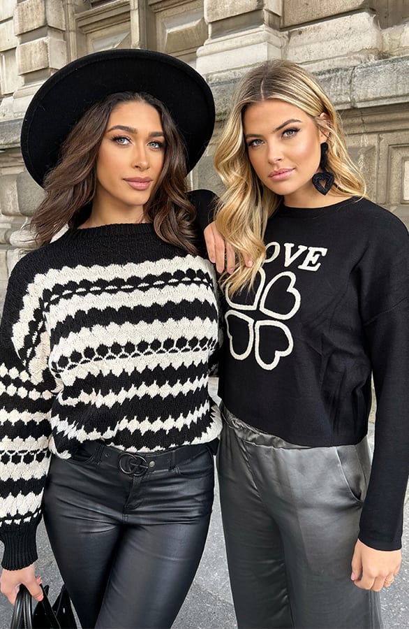 Limited Love Sweater Zwart – shoparchief, foto 8