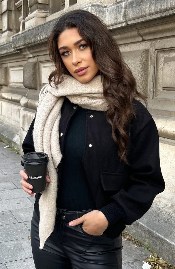 Ultra Soft Sjaal Beige – shoparchief, foto 5