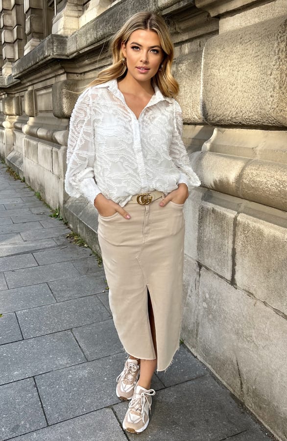 Yves Blouse Ecru – shoparchief, foto 5