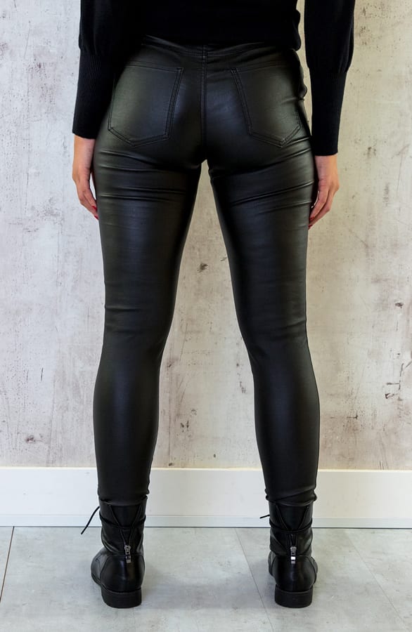 Coating Jeans Knopen Zwart – shoparchief, foto 9