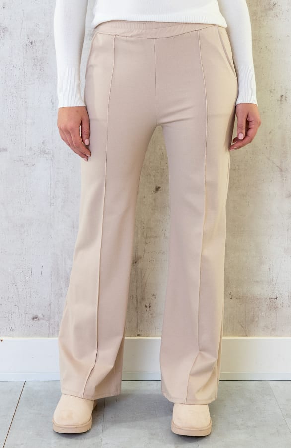 Comfy Pantalon Detailed Beige – shoparchief, foto 1