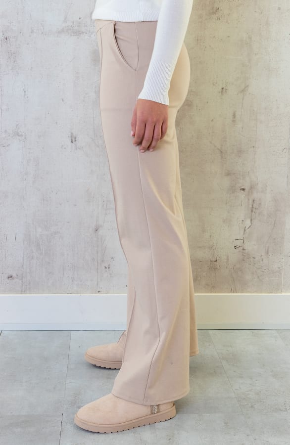 Comfy Pantalon Detailed Beige – shoparchief, foto 2