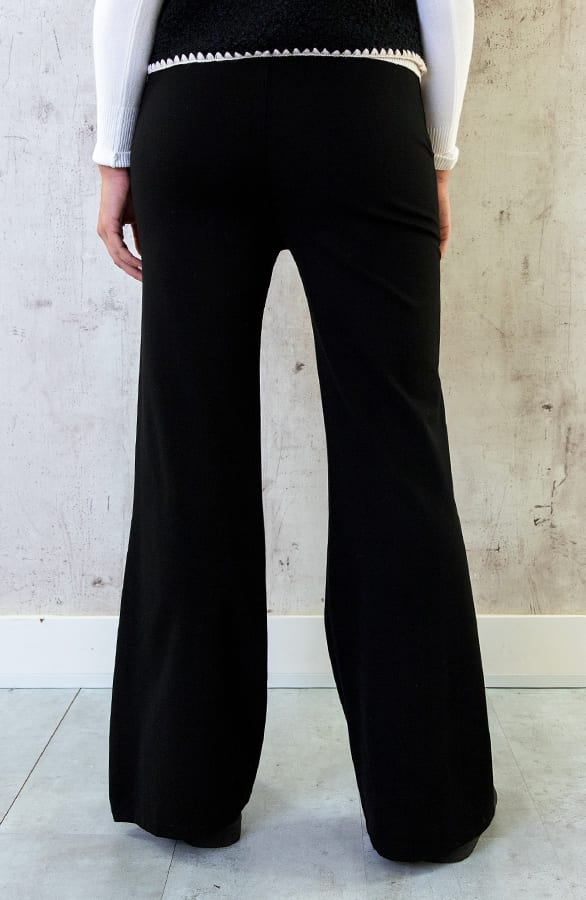 Comfy Pantalon Detailed Zwart – shoparchief, foto 3