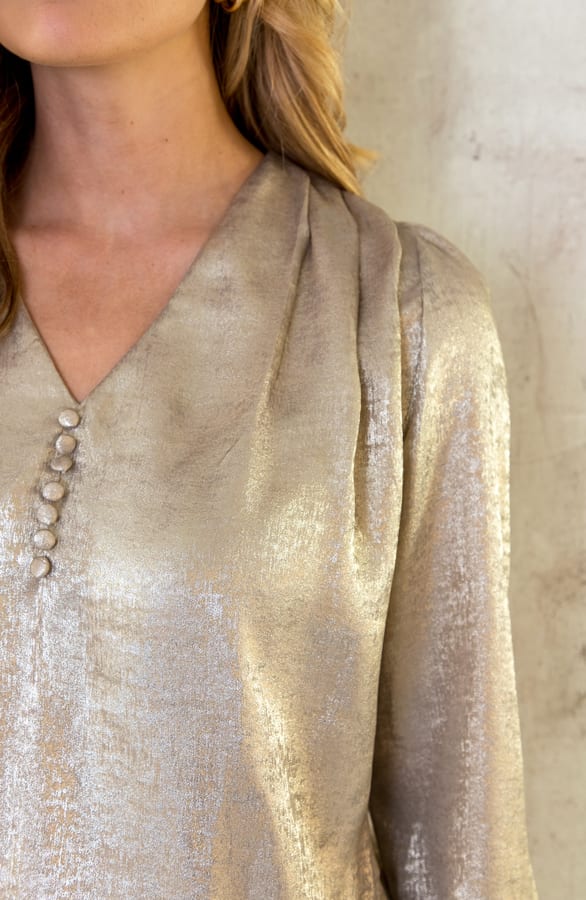 Gouden Knopen Blouse Limited – shoparchief, foto 5