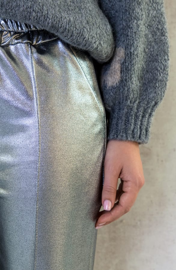 Metallic Broek Zilver – shoparchief, foto 6