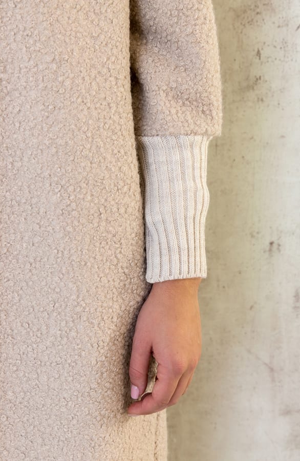 Soft Teddy Vest Lang Beige – shoparchief, foto 6