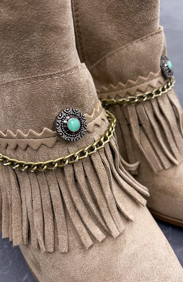 Boho Boots Taupe – shoparchief, foto 2