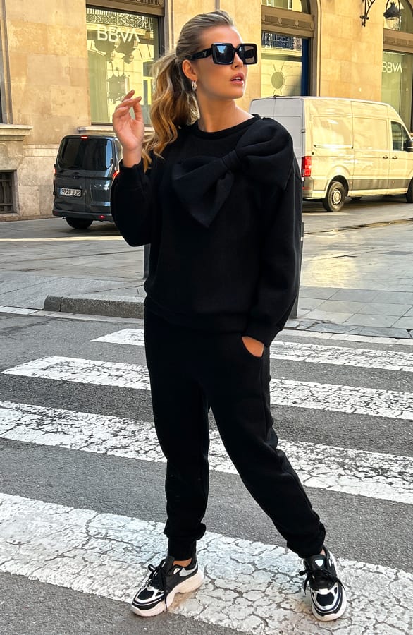 Casual Jogger Zwart – shoparchief, foto 3