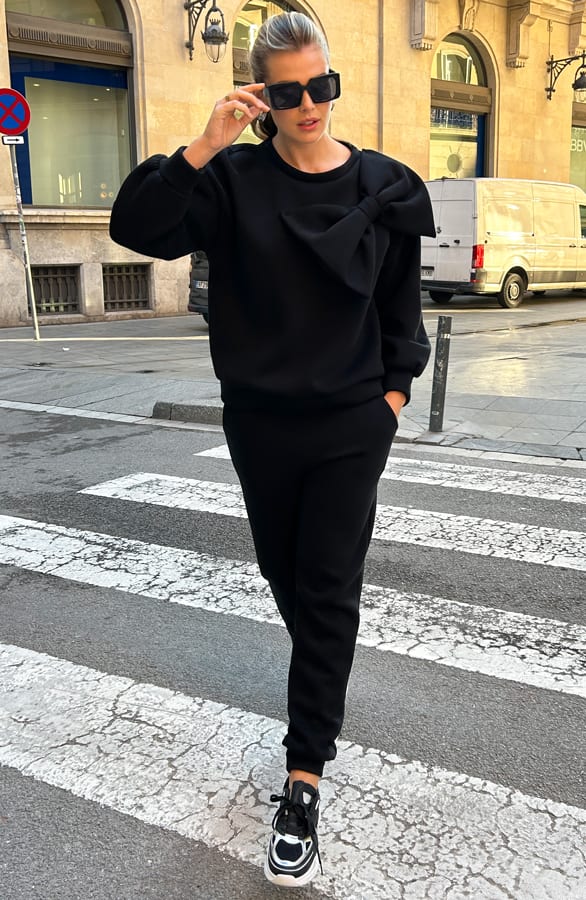 Casual Jogger Zwart – shoparchief, foto 2