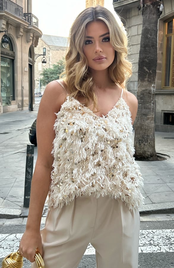 Feather Exclusive Golden Top – shoparchief, foto 5