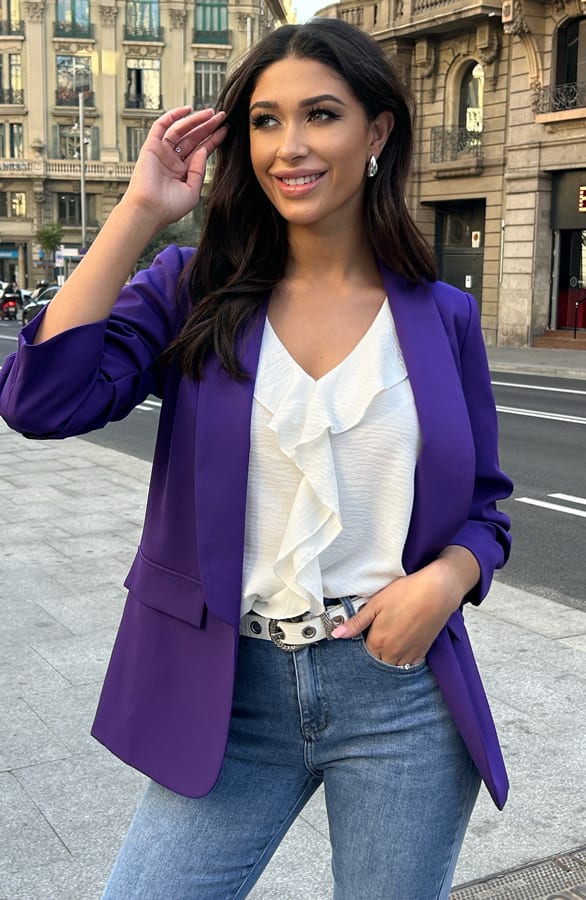Limited Blazer Dark Purple 2.0 – shoparchief, foto 1