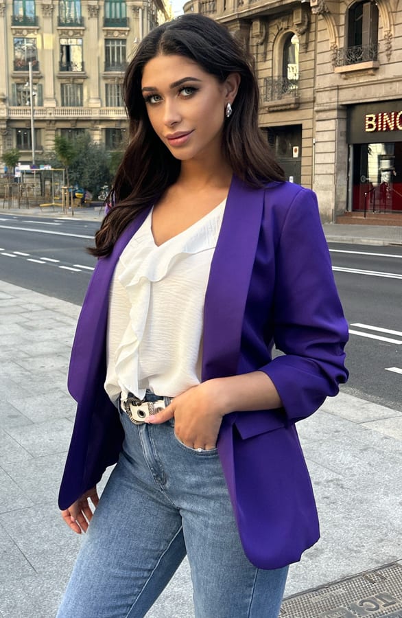 Limited Blazer Dark Purple 2.0 – shoparchief, foto 3