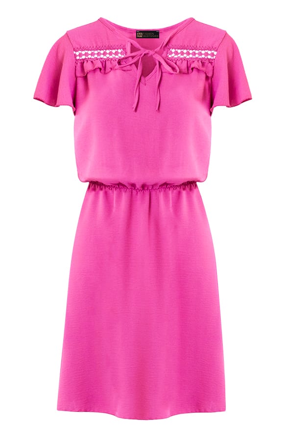 Puglia Dress Fuchsia – shoparchief, foto 1
