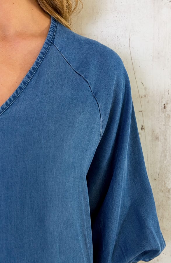 Denim Tunic Dress – shoparchief, foto 6