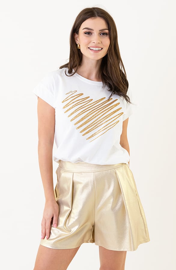 Golden Metallic Short Limited – shoparchief, foto 9